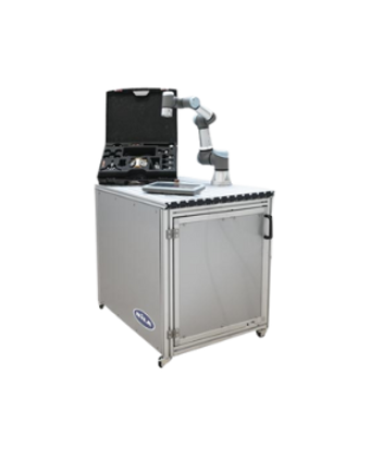 Flytbar station til montering af UR robot