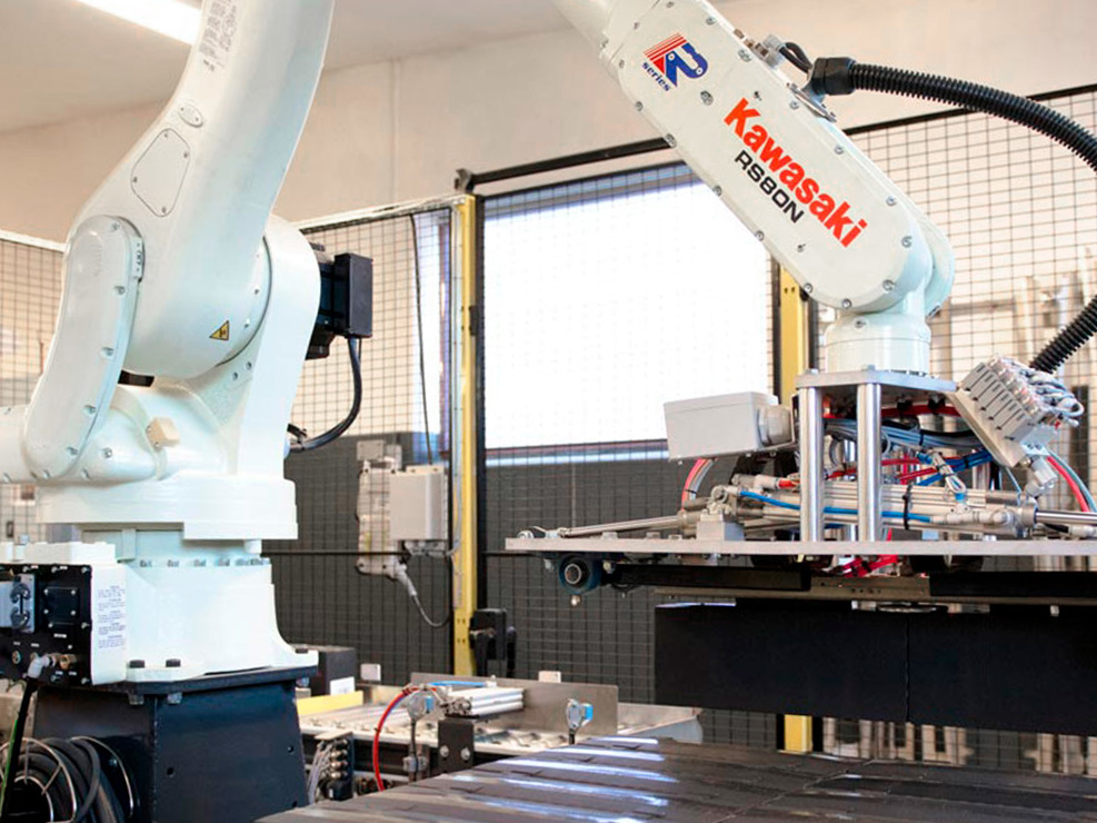 Automatisk palletering hos Heede Bolcher 