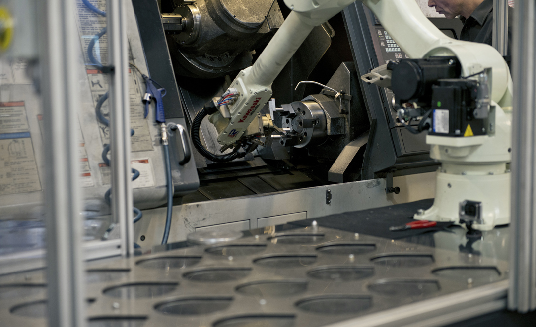 Robotcelle til maskinbetjening hos Hydrema