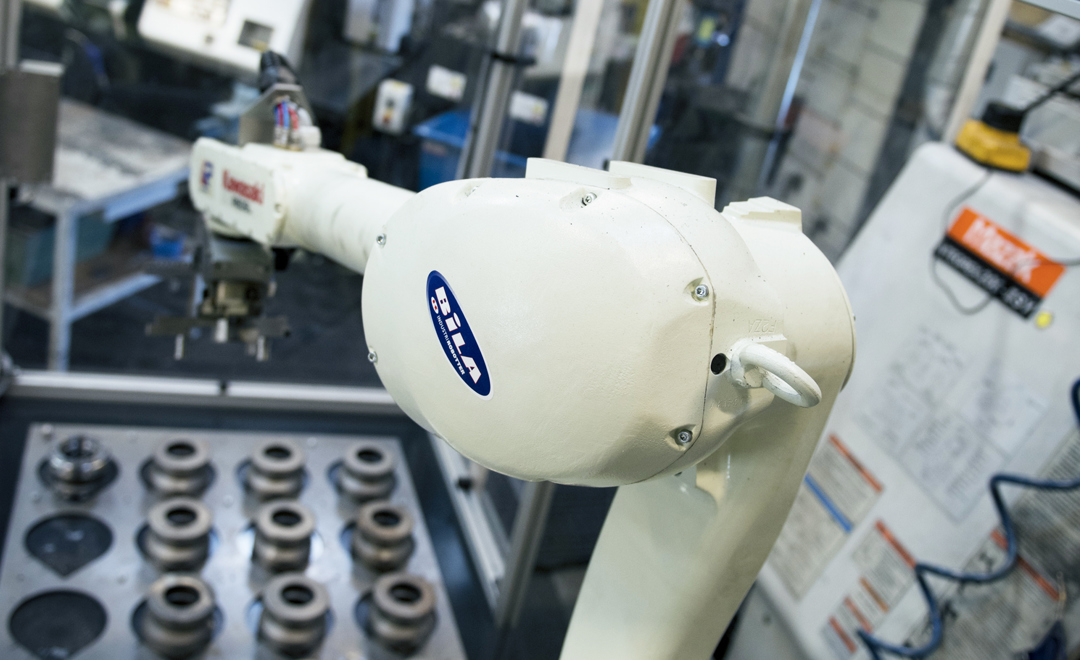 Robotcelle til maskinbetjening hos Hydrema