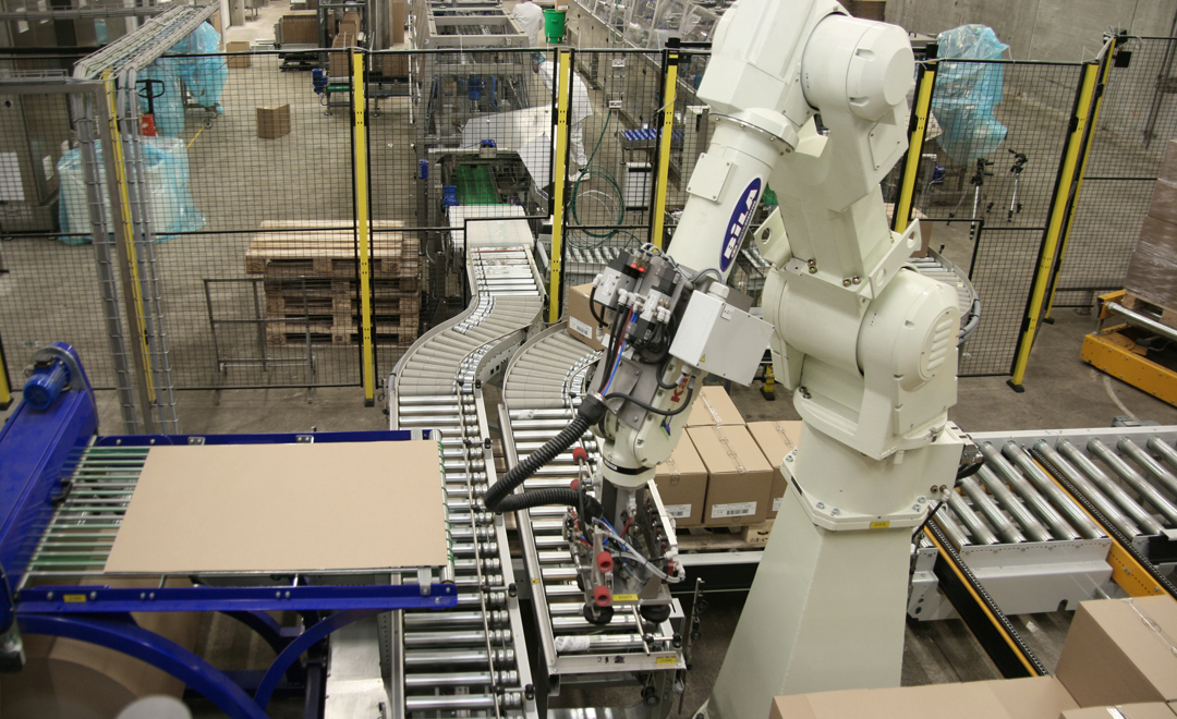 Palletering med Kawasaki hos Danpo