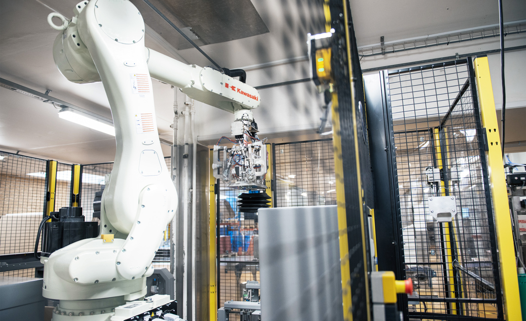 Palleteringsløsning hos Odense Marcipan