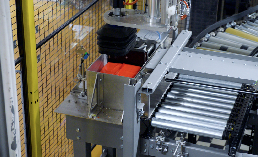 Palleteringsløsning hos Odense Marcipan