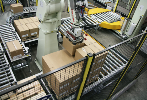 Palletering med Kawasakirobot