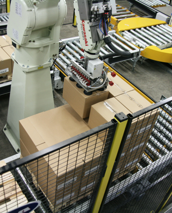 Palletering med Kawasakirobot