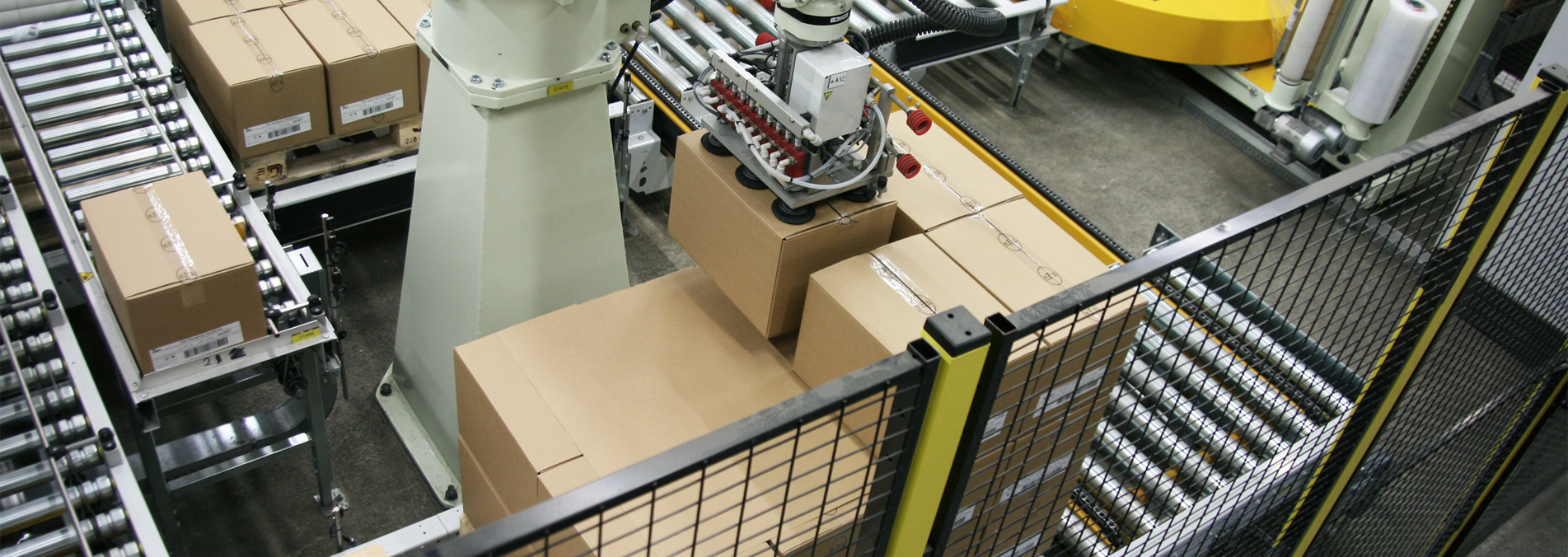 Palletering med Kawasakirobot