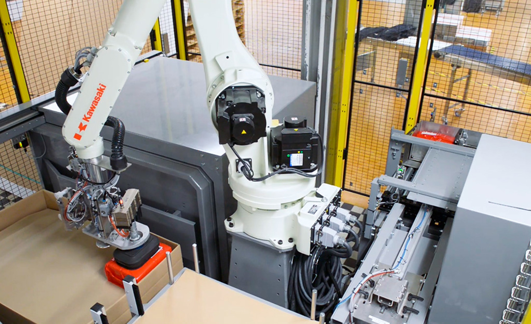 Palleteringsløsning hos Odense Marcipan