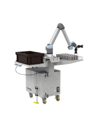 EasyRobotics ProFeeder Flex til nem og hurtig værktøjsskift. UR tilbehør